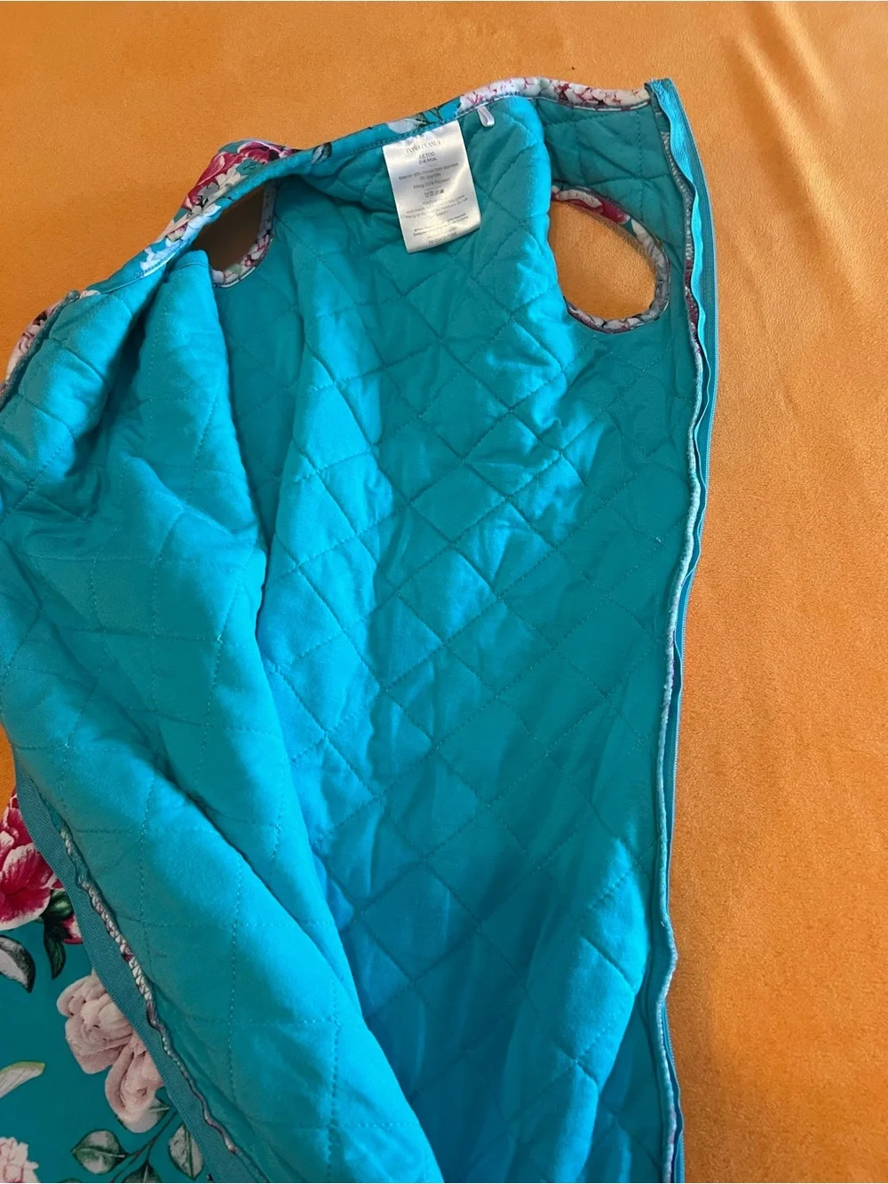 Posh Peanut 2.5 TOG Sleepsack Teal Floral